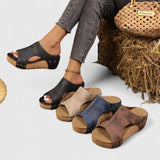 Мариго - Ортопедични сандали платформа с елегантен дизайн