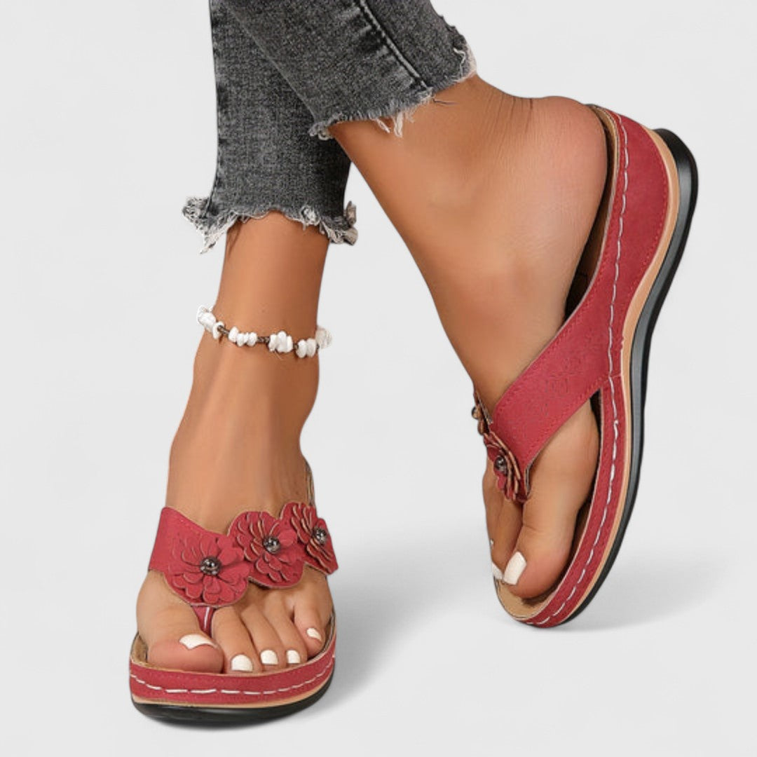 Евпраксуля - Ортопедични сандали за комфорт за жени с елегантен стил