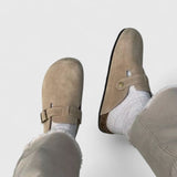 Дидо - Ортопедични кожени сандали за мъже и жени