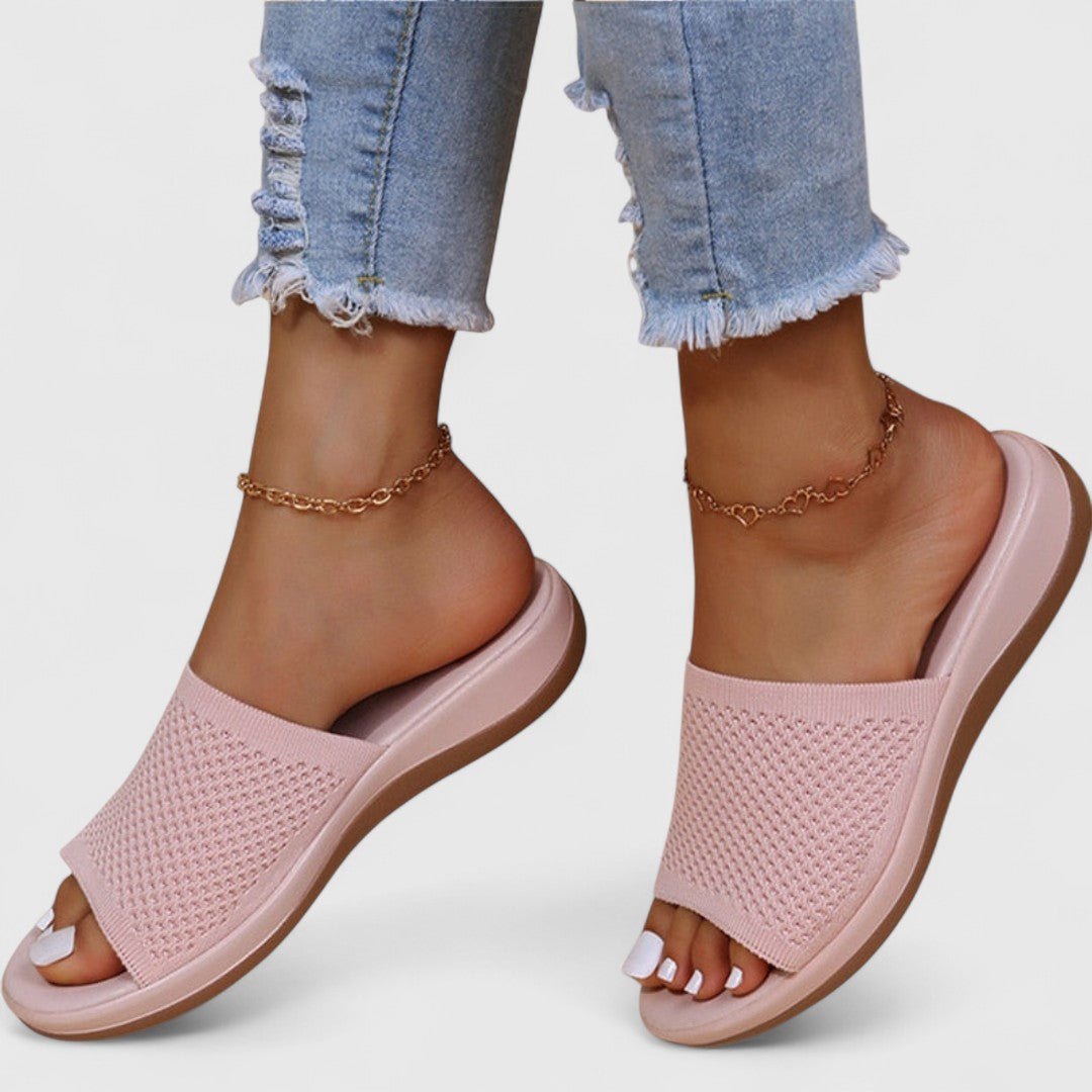 Афентра - Дамски чехли с дишаща и ортопедична форма